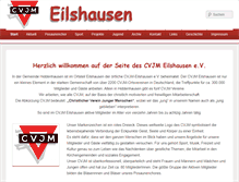 Tablet Screenshot of cvjm.eilshausen.net