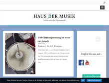 Tablet Screenshot of kirchenmusik.eilshausen.net